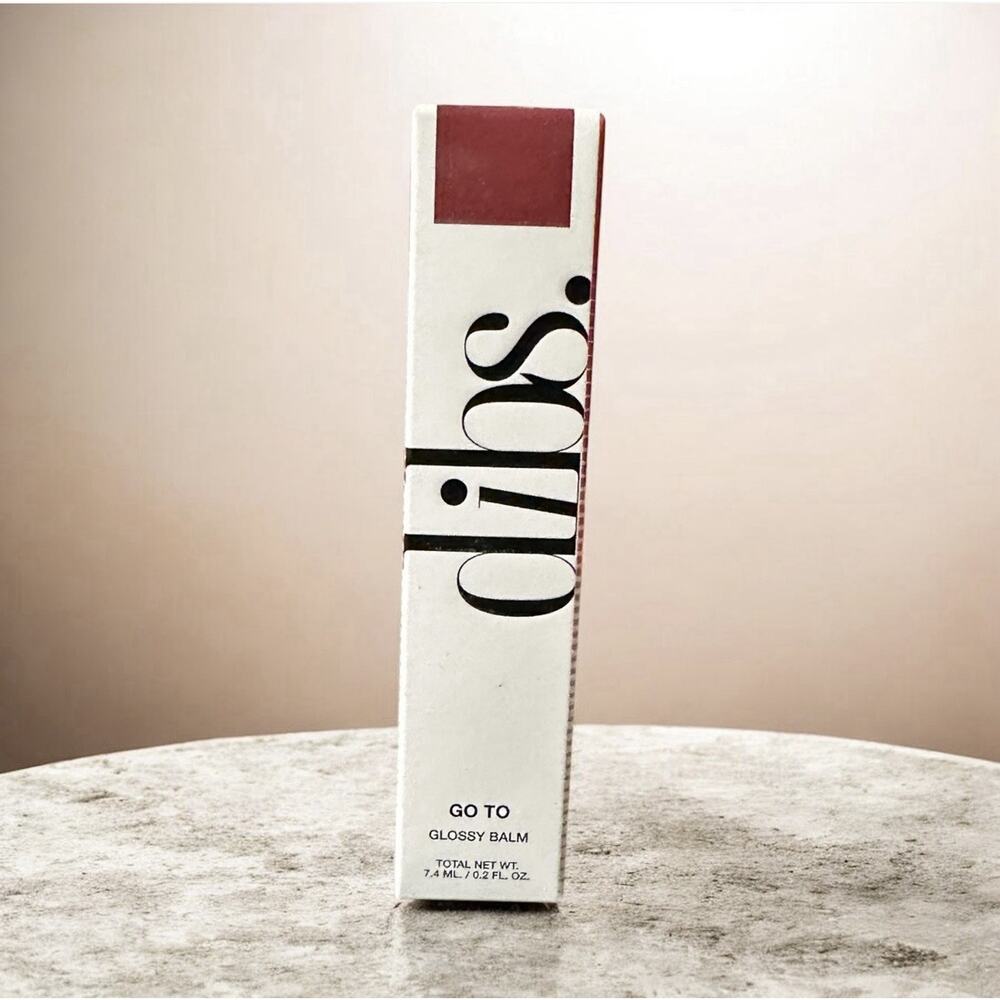 Dibs Mims Red To Glossy Balm .2 oz NIB!